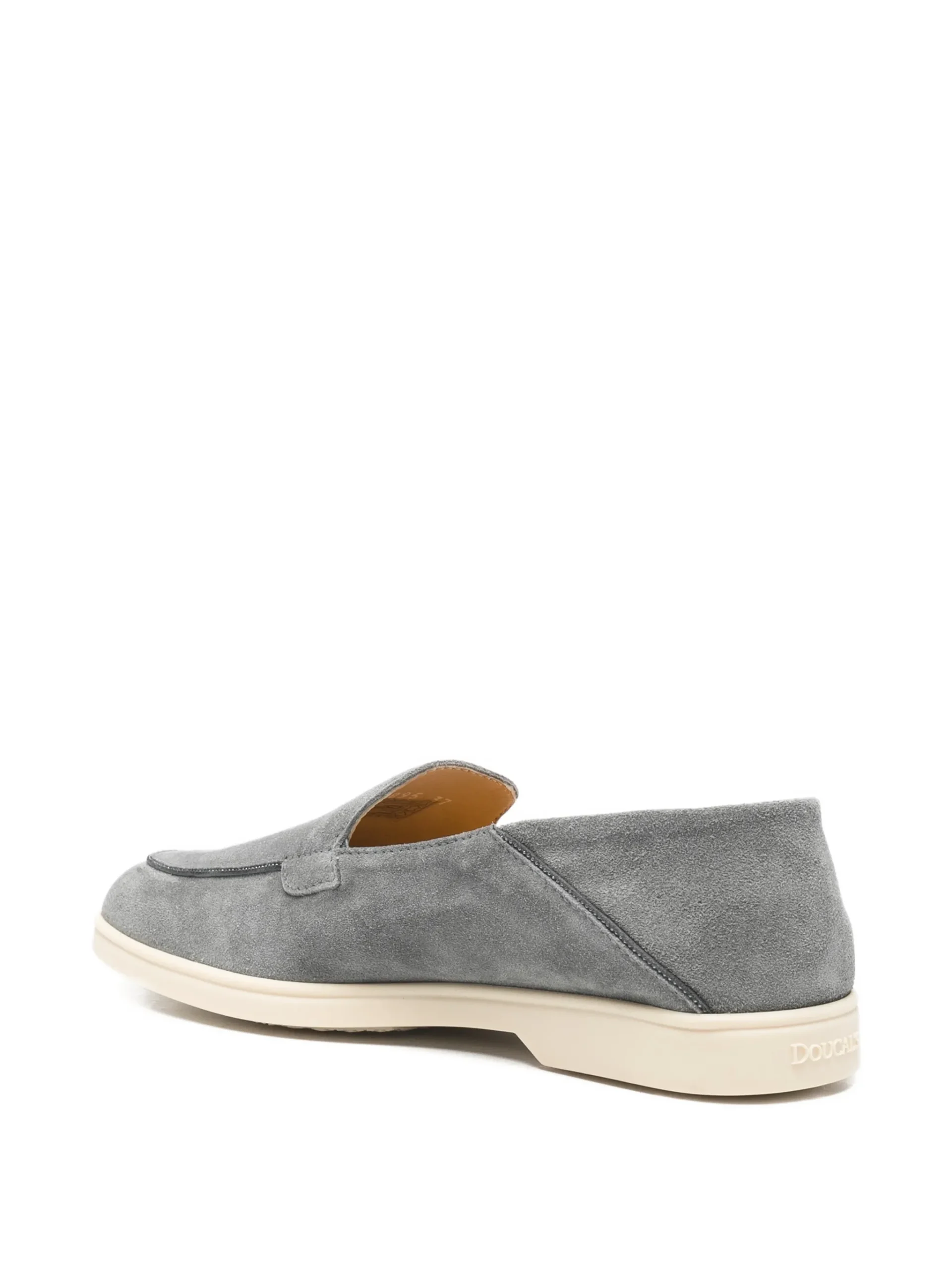 Mocasini Doucal's Noara Topstitched gri - imagine 2