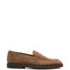 Mocasini Doucal's Panelled Suede maro