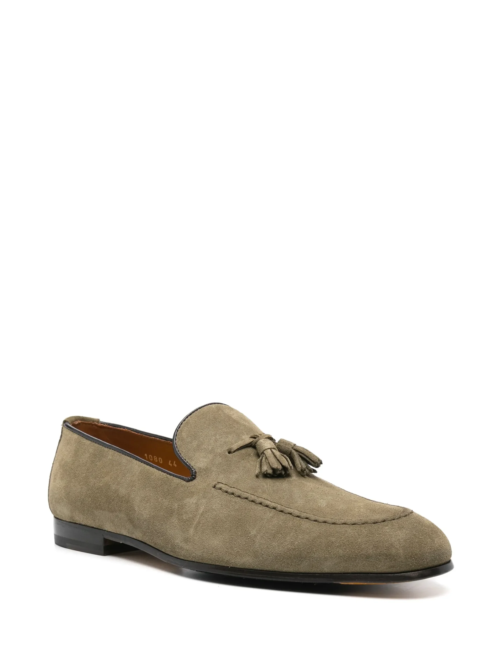 Mocasini Doucal's Suede Derby khaki - imagine 3