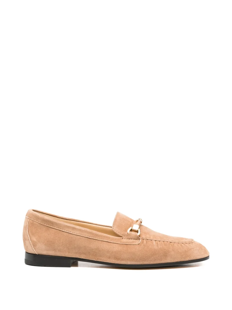 Mocasini Doucal's Suede Hardware bej