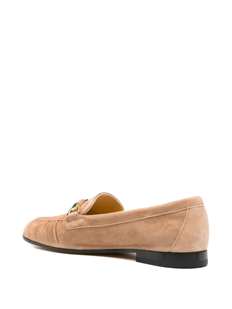 Alternative view of Mocasini Doucal's Suede Hardware bej