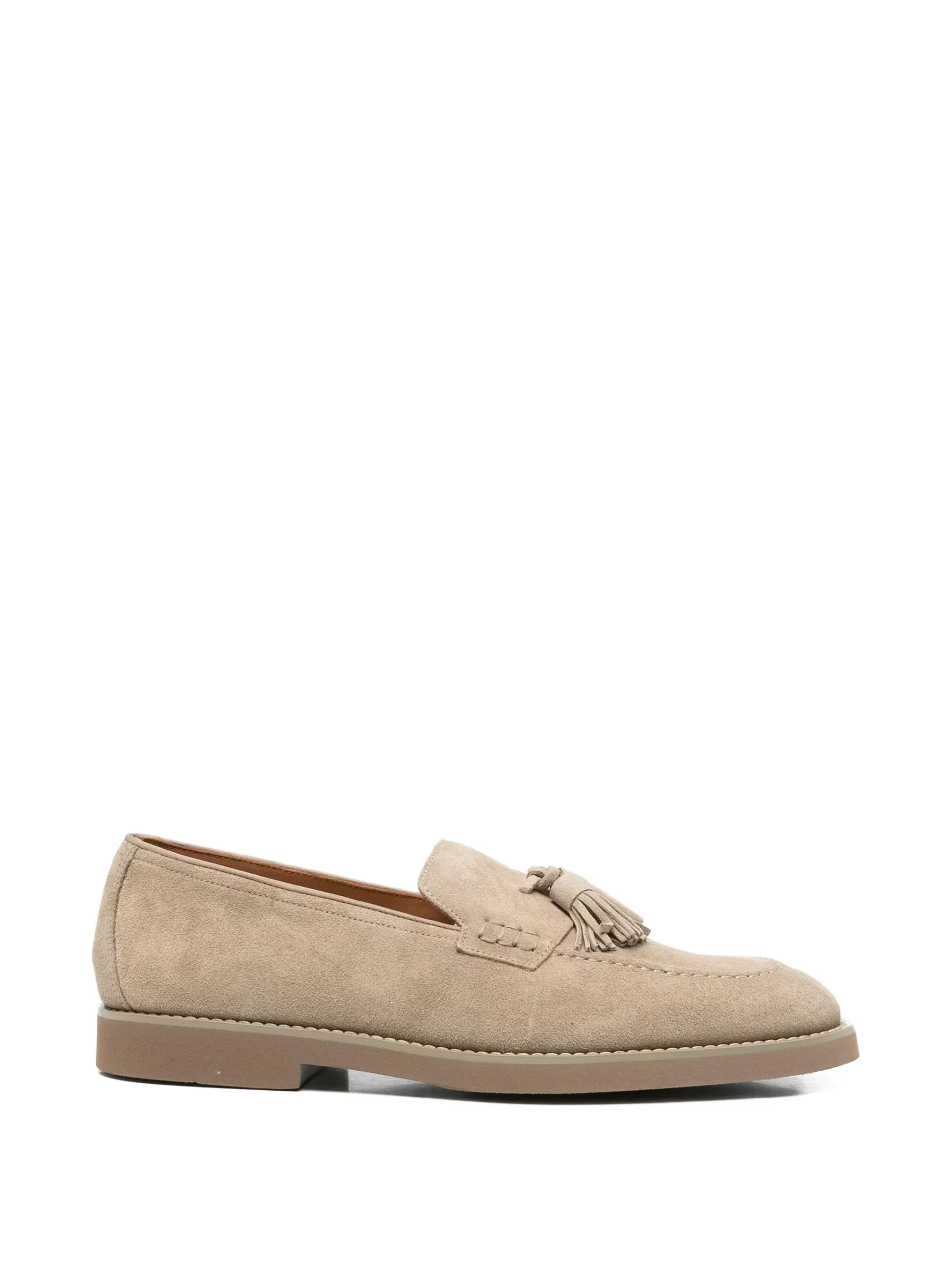 Mocasini Doucal's Tassel Suede bej