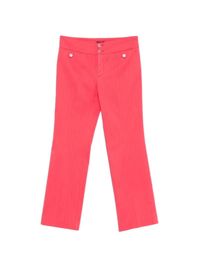 Pantaloni ETRO Front-Poket Straight corai