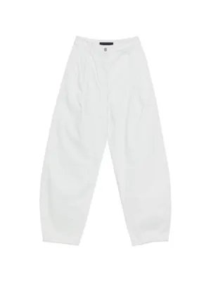 Pantaloni Juun.J Button Pleated albastru