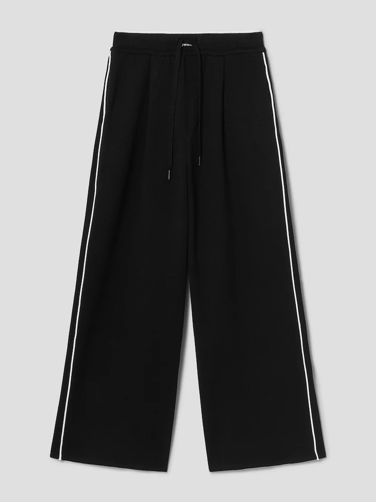 Alternative view of Pantaloni JUUN.J Side-Stripe negru