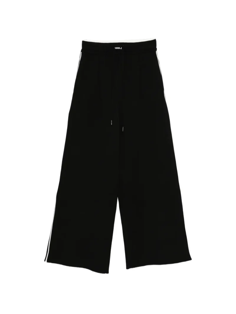 Pantaloni JUUN.J Side-Stripe negru