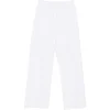 Pantaloni Lorena Antoniazzi Drawstring alb