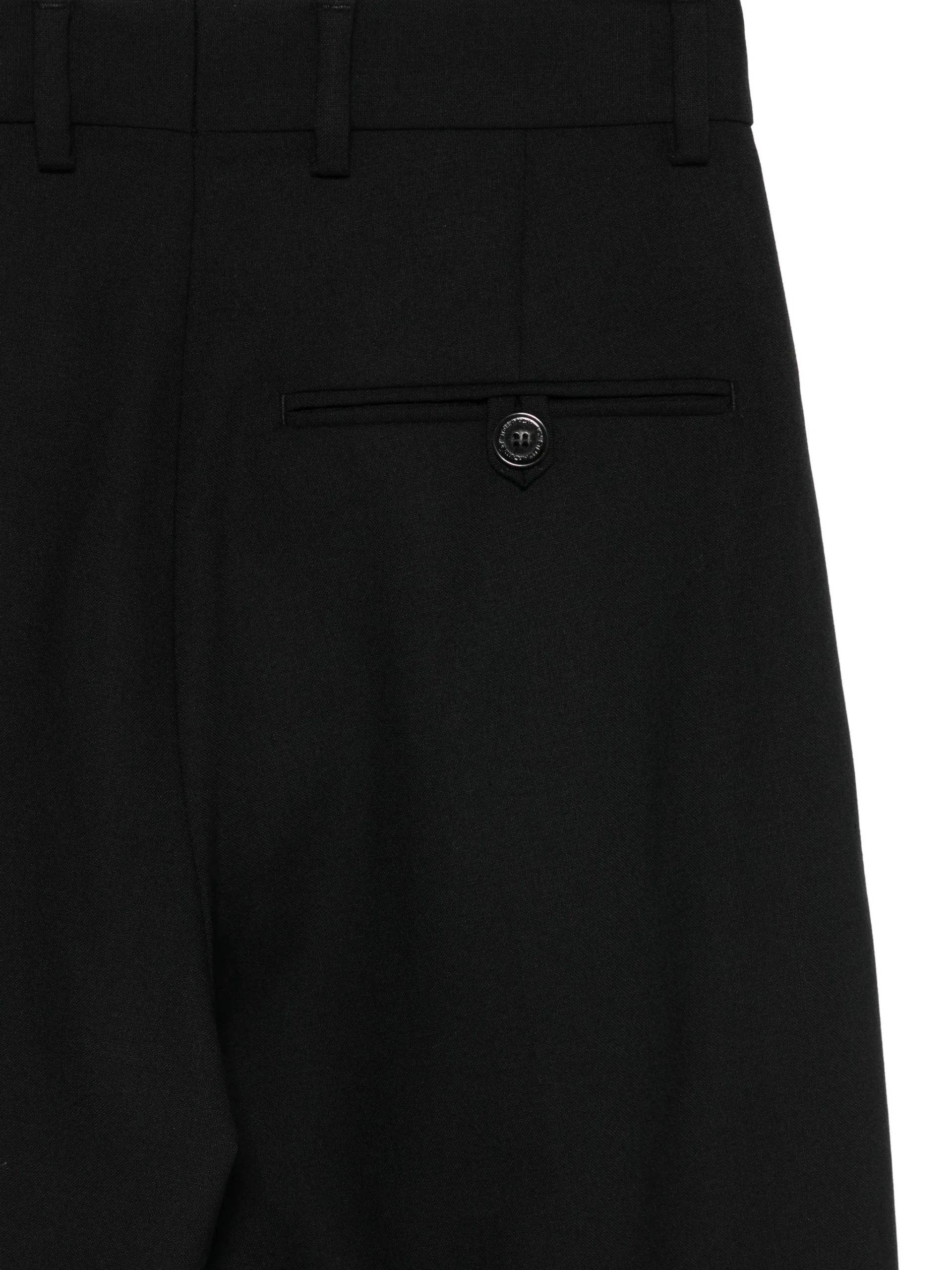 Pantaloni Stella McCartney Pleated Tailored negru - imagine 3