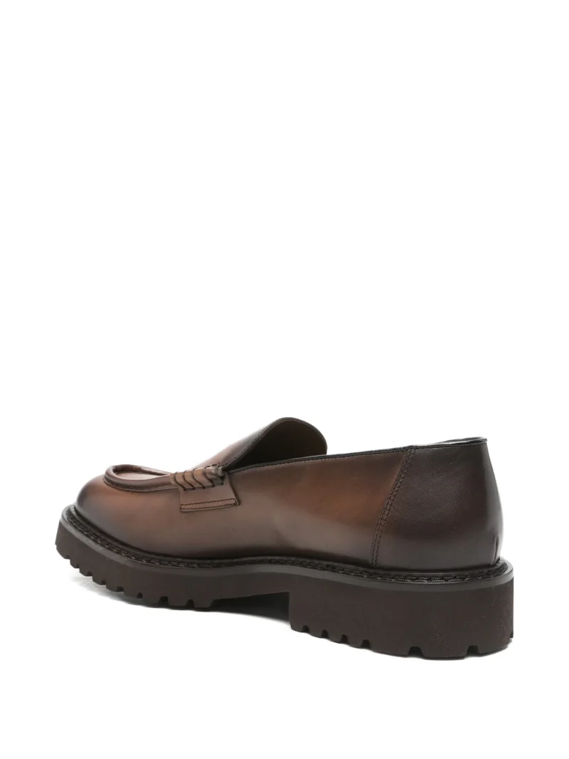 Alternative view of Pantofi Doucal's Penny Loafers maro