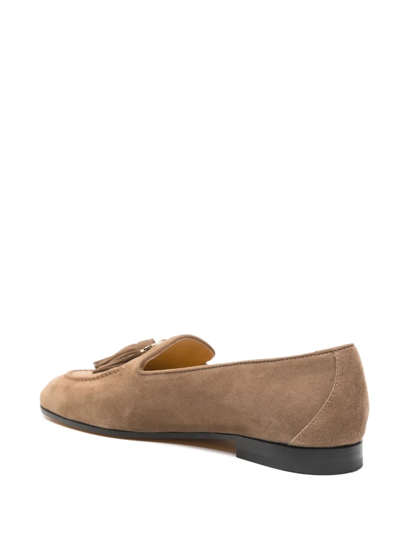 Alternative view of Pantofi Doucal's Tassel-Detail bej
