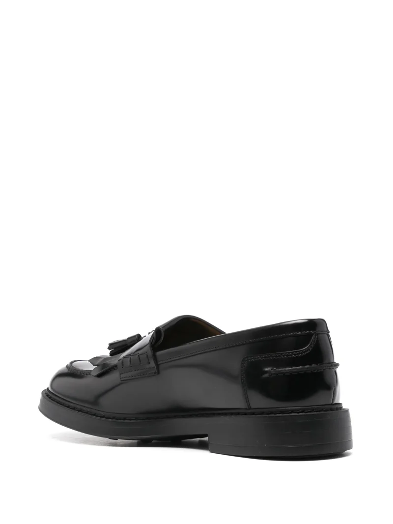 Alternative view of Pantofi Doucal's Tassel Loafers negru