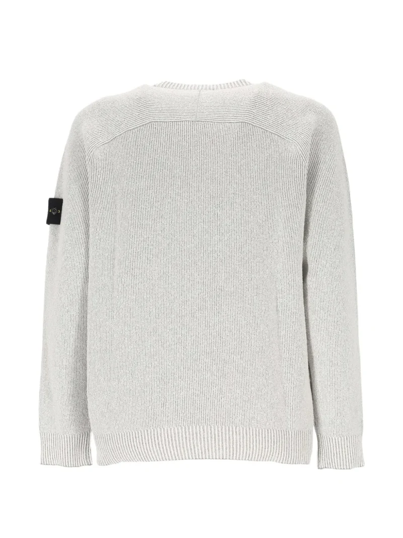 Alternative view of Pulover Stone Island Ribbed gri