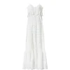 Rochie Marant Etoile Paule lace tiered alb