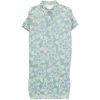 Rochie Marni Floral Collar albastru
