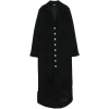 Rochie maxi A.W.A.K.E. Mode V-neck Asymmetric negru