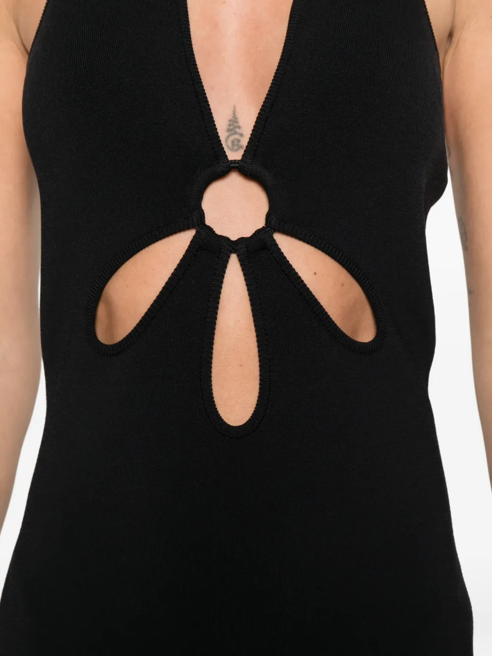 Rochie midi Cult Gaia Vinna negru - imagine 5