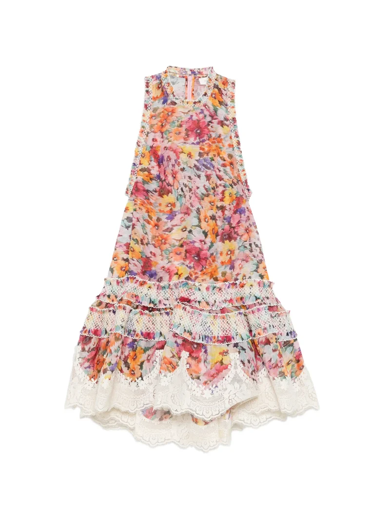 Rochie mini Zimmermann Floral multicolor