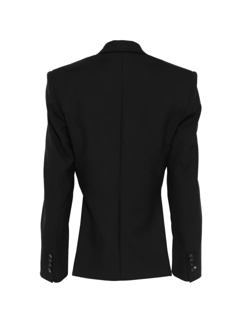 Alternative view of Sacou Stella McCartney Double-Breasted Cut-out negru