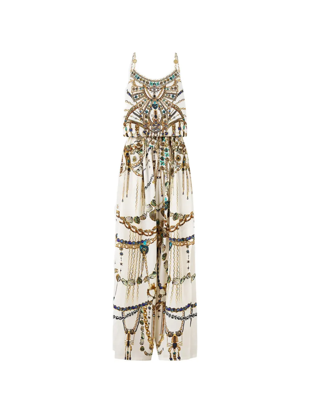 Salopeta Camilla Chain-Print multicolor