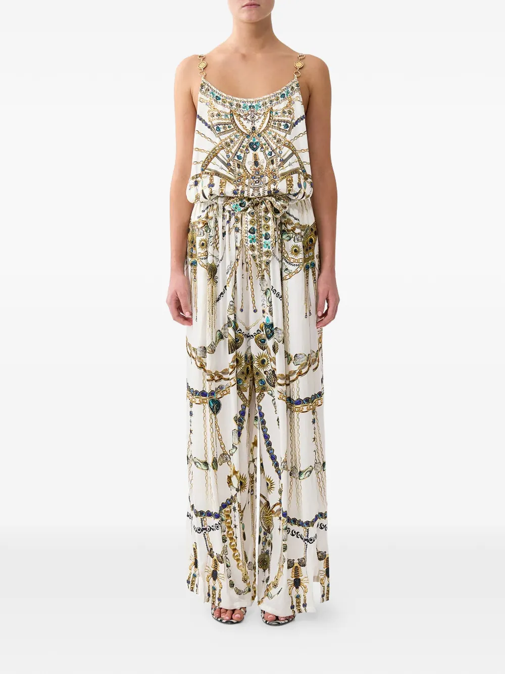 Salopeta Camilla Chain-Print multicolor - imagine 3