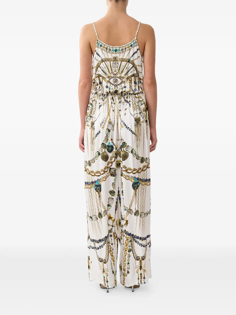Salopeta Camilla Chain-Print multicolor - imagine 2