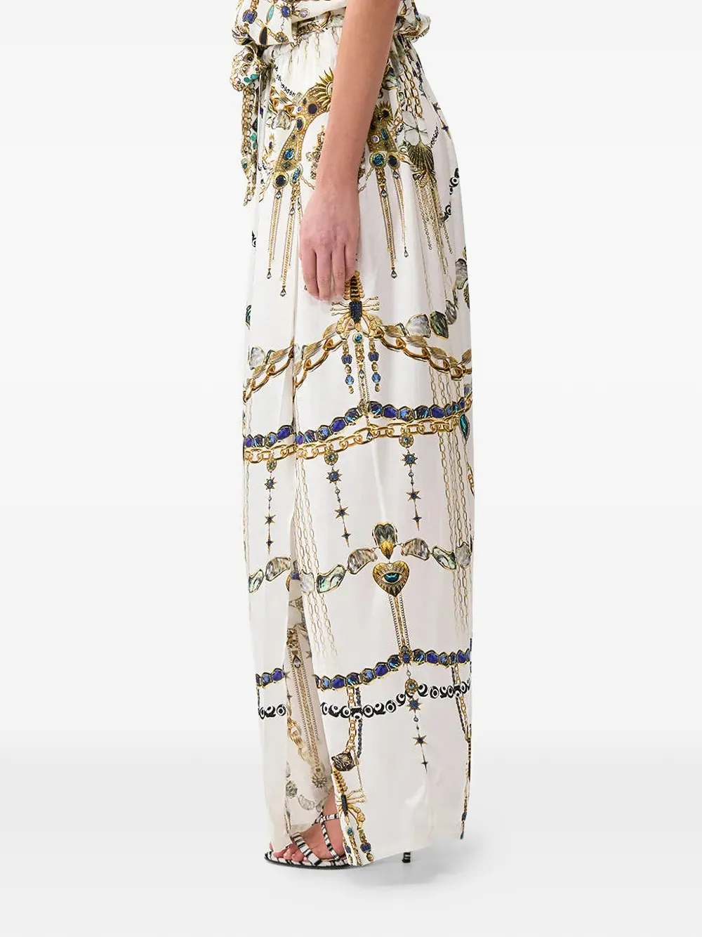 Salopeta Camilla Chain-Print multicolor - imagine 4