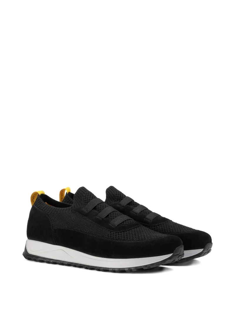 Alternative view of Sneakers Doucal's Lace-up negru