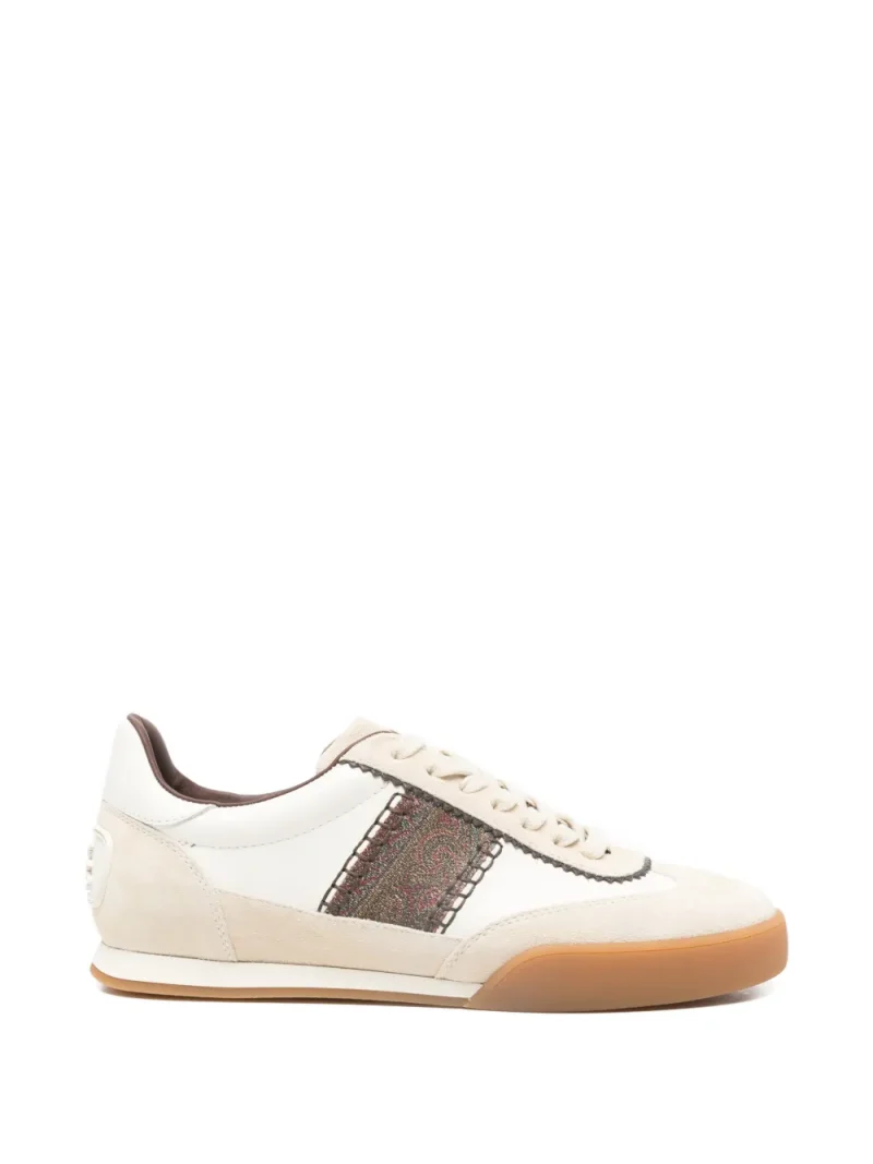 Sneakers ETRO Pattern-Panel alb
