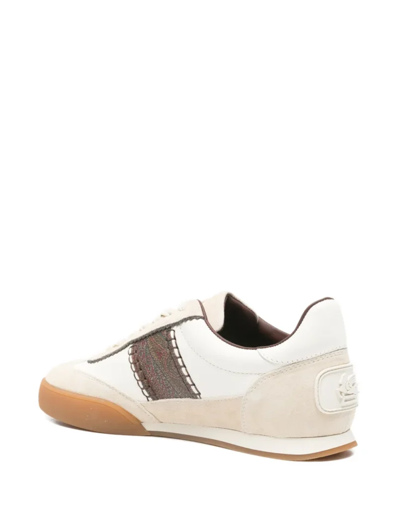 Alternative view of Sneakers ETRO Pattern-Panel alb