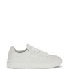 Sneakers Ferragamo Gancini Logo-Print alb