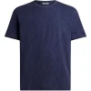 Tricou ETRO Arnica-Motif T-shirt bleumarin