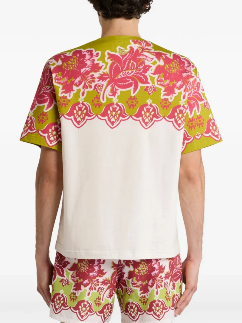 Alternative view of Tricou ETRO Floral-Print bej