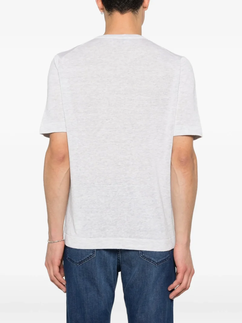 Alternative view of Tricou Gran Sasso Crew-Neck gri