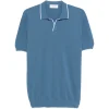 Tricou Gran Sasso White-Trim albastru