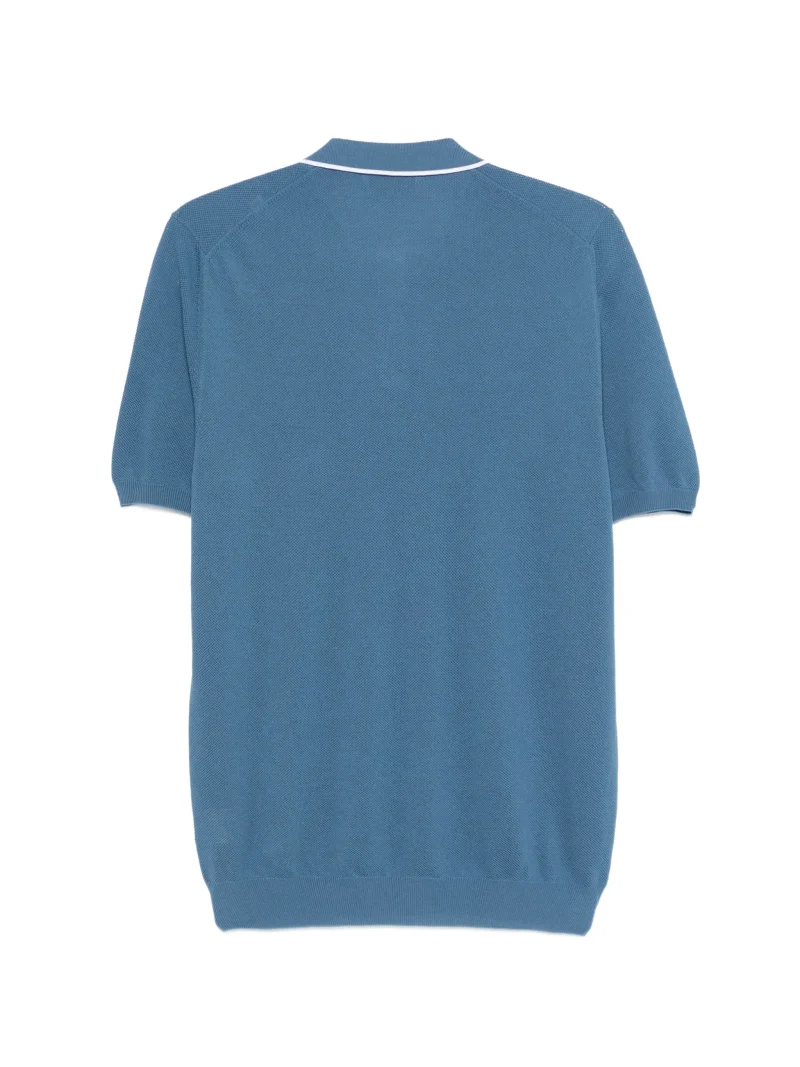 Alternative view of Tricou Gran Sasso White-Trim albastru