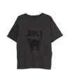 Tricou JUUN.J Cat-Print gri