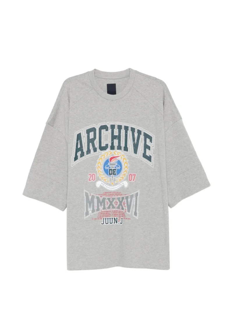 Tricou JUUN.J Printed gri