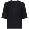Tricou LouLou De Saison Nala short-sleeve negru