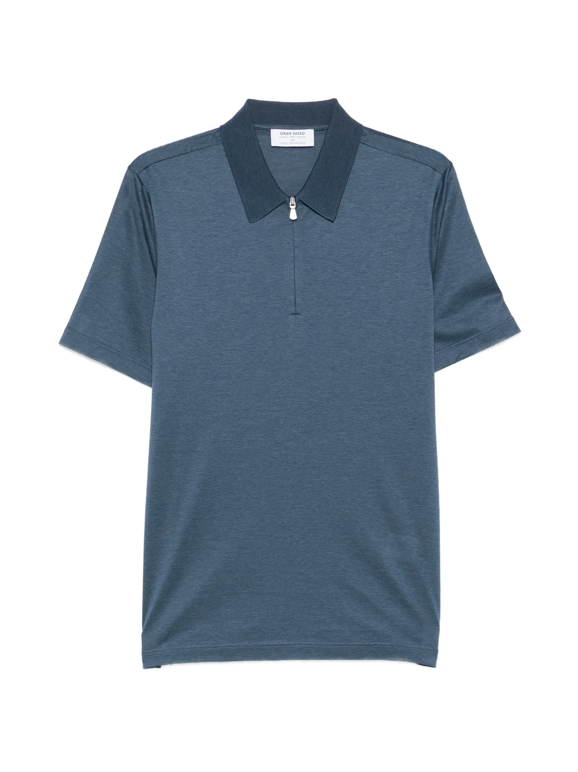 Tricou polo Gran Sasso Cotton albastru