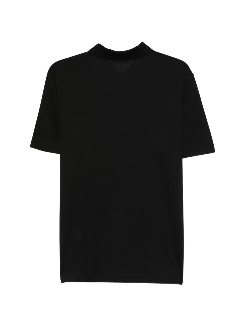 Alternative view of Tricou polo Gran Sasso Cotton negru