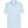 Tricou polo Gran Sasso Half Zip albastru