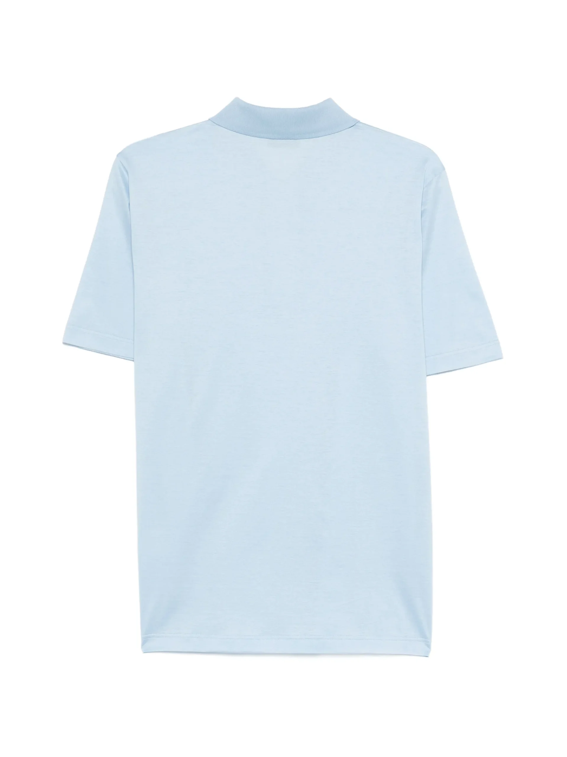 Tricou polo Gran Sasso Half Zip albastru - imagine 2