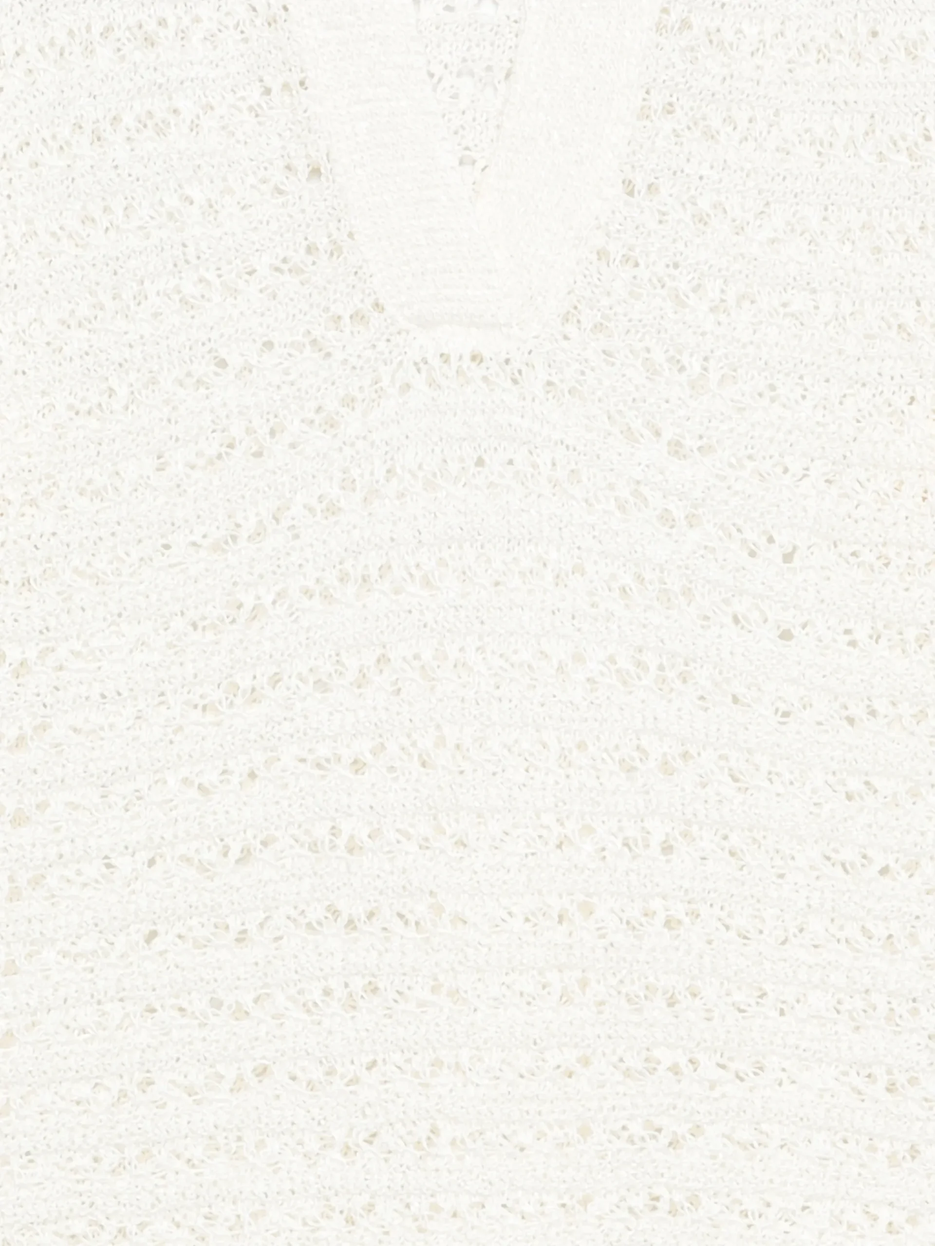 Tricou polo Lorena Antoniazzi V-neck ecru - imagine 3