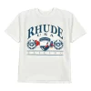 Tricou RHUDE Sailing alb