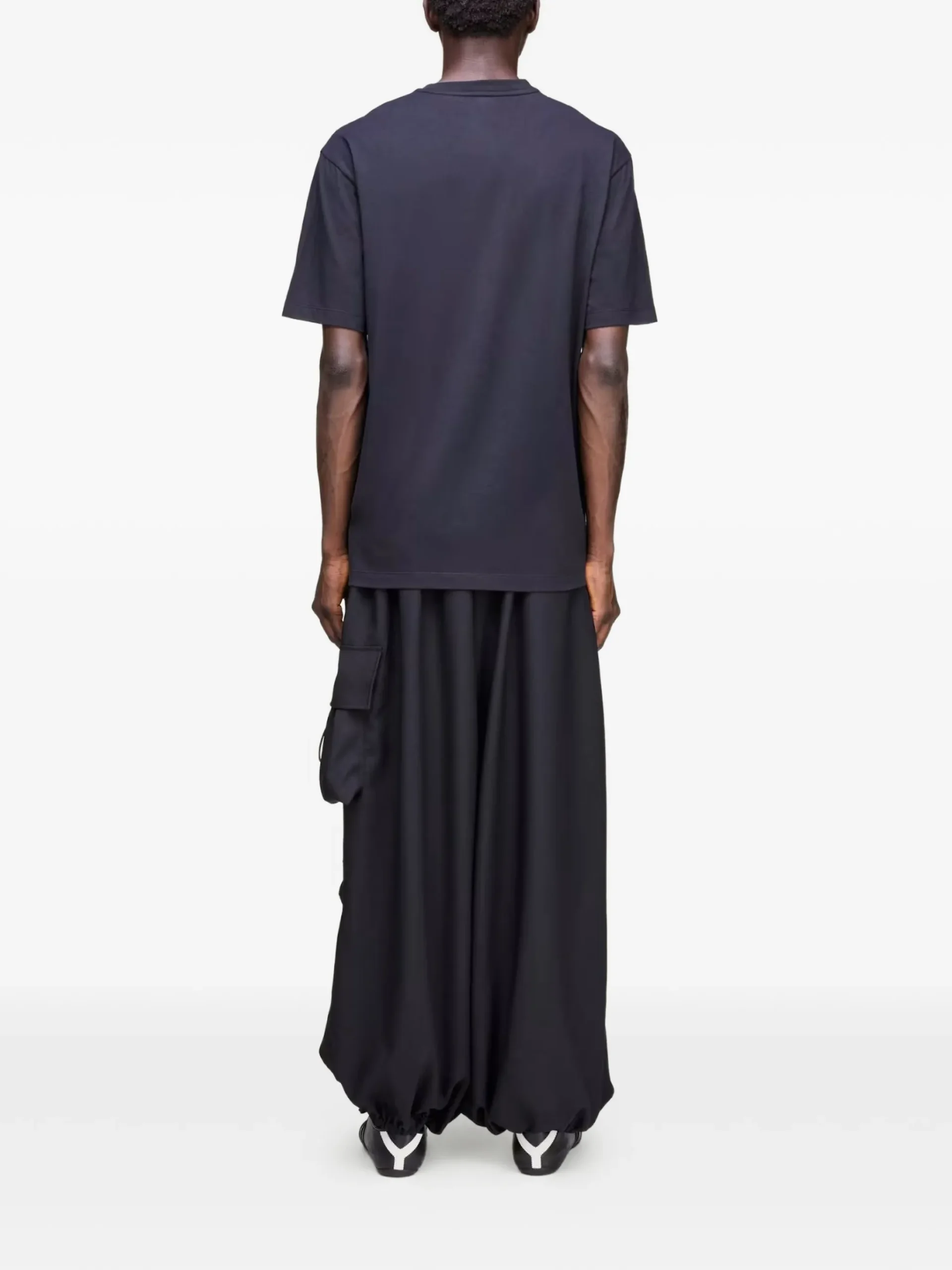 Tricou Y-3 GFX Logo negru - imagine 7