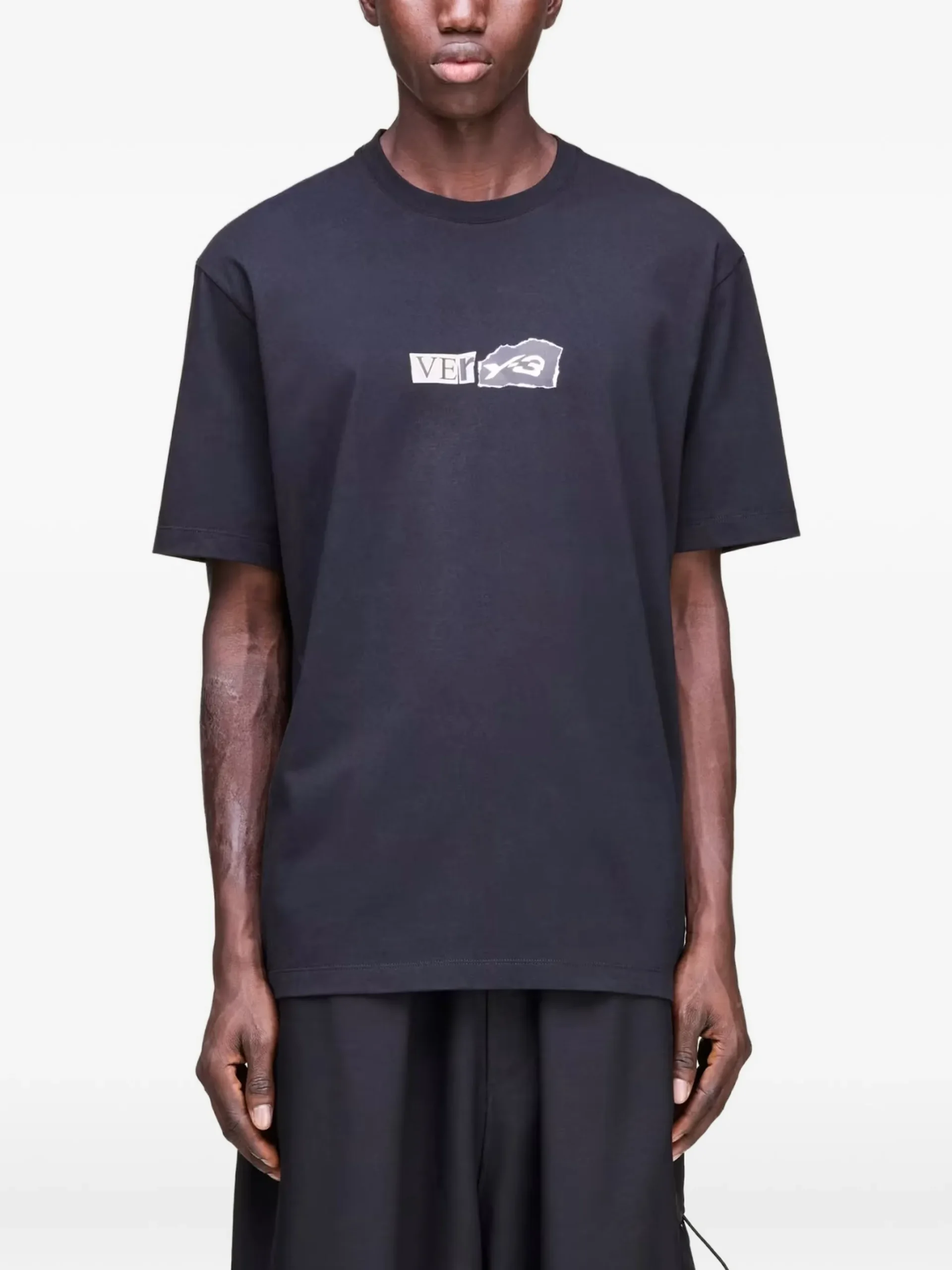 Tricou Y-3 GFX Logo negru - imagine 6