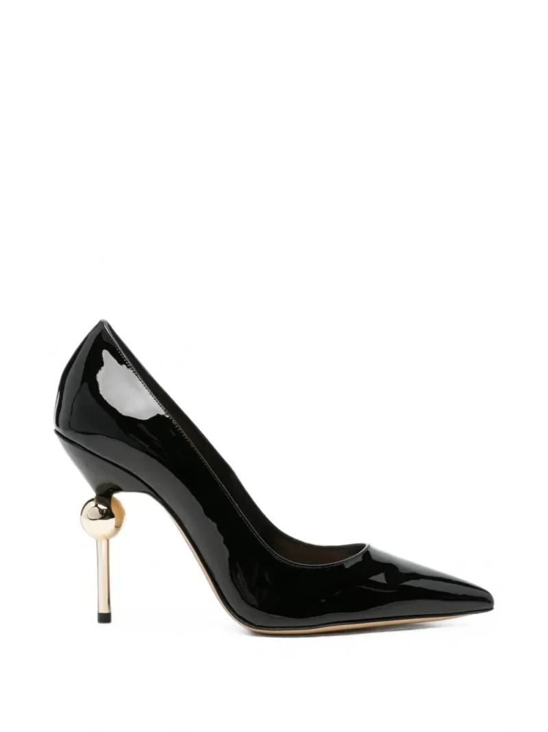 Pantofi Camilla Gabrieli Sofia 105 Patent Leather negru