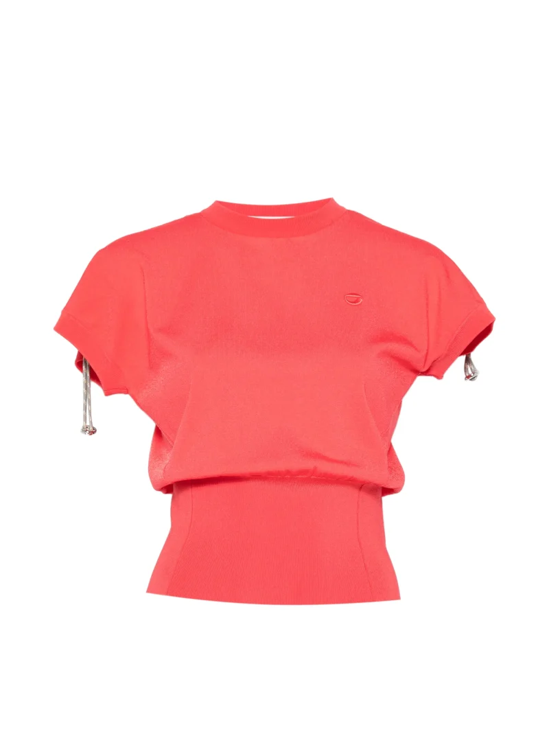 Top Coperni Logo-Embroidered Drawstring rosu