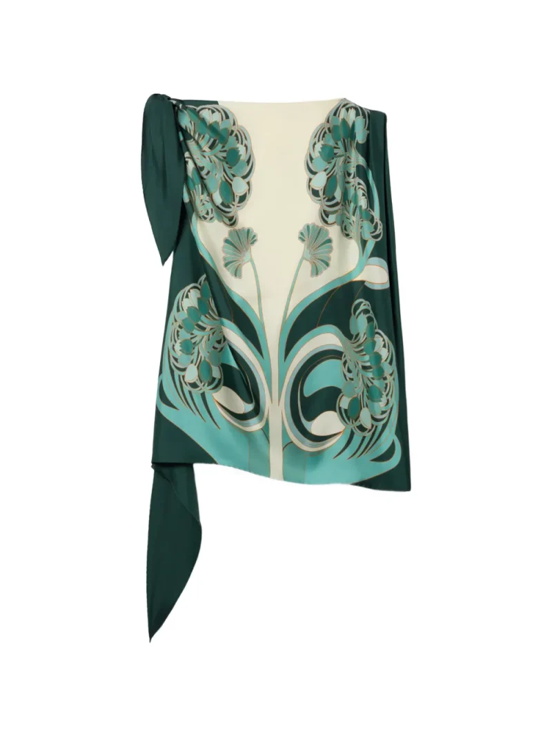 Top La DoubleJ Full-On Foulard Top verde