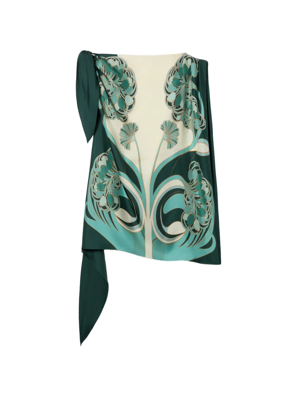 Top La DoubleJ Full-On Foulard Top verde